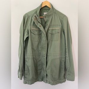 2/$20 Merona Jacket, unisex. size L. Army green.